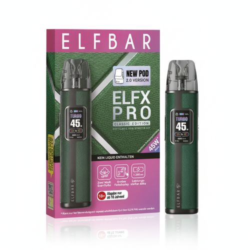 Elfbar ELFX Pro Classic Edition Pod Kit Forest
