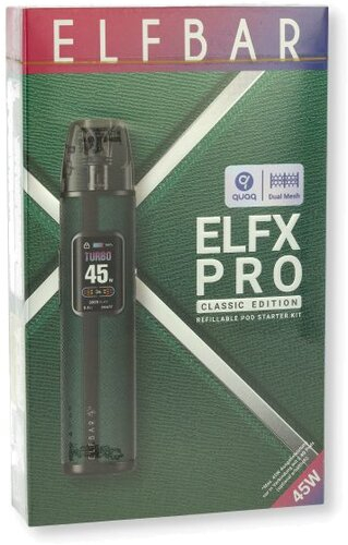 Elfbar ELFX Pro Kit E-Zigarette Forest