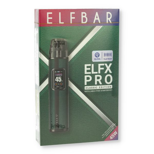 Elfbar ELFX Pro Kit E-Zigarette Forest