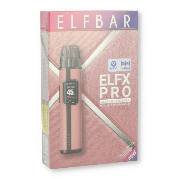 Elfbar ELFX Pro Kit E-Zigarette Pink