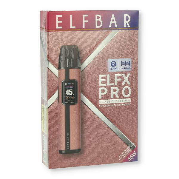 Elfbar ELFX Pro Kit E-Zigarette Pink