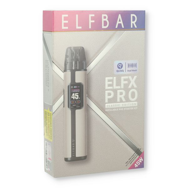 Elfbar ELFX Pro Kit E-Zigarette White