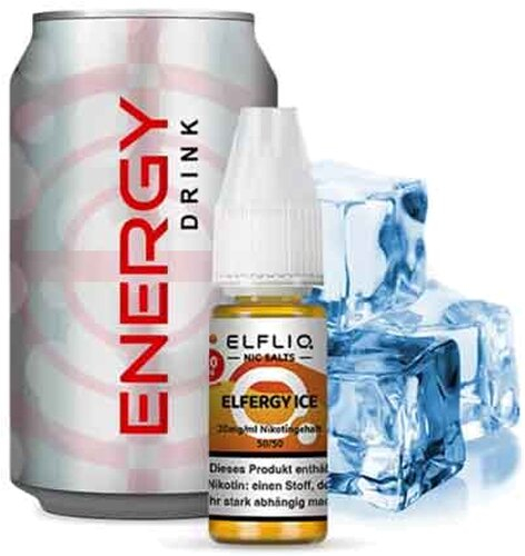 Elfliq by Elfbar Nikotinsalz Liquid Elfergy Ice (Elfstorm Ice) 20mg