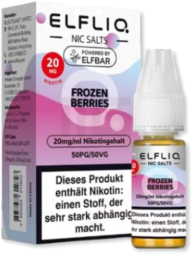 Elfliq by Elfbar Nikotinsalz Liquid Frozen Berries 20mg