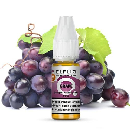 Elfliq by Elfbar Nikotinsalz Liquid Grape 10mg Elfliq by Elfbar Nikotinsalz Liquid Grape 10mg