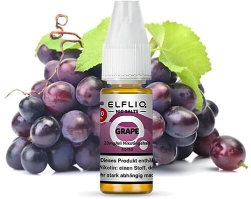 Elfliq by Elfbar Nikotinsalz Liquid Grape 20mg
