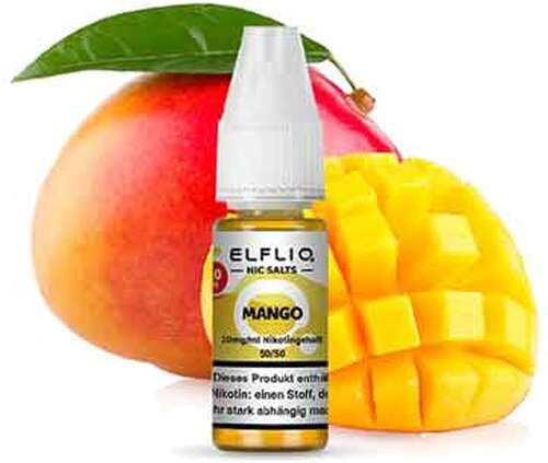 Elfliq by Elfbar Nicsalt Liquid Mango 20mg Elfliq by Elfbar Nicsalt Liquid Mango 20mg