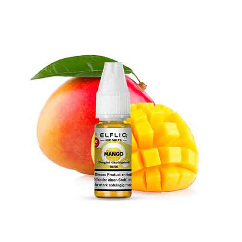 Elfliq by Elfbar Nicsalt Liquid Mango 20mg Elfliq by Elfbar Nicsalt Liquid Mango 20mg