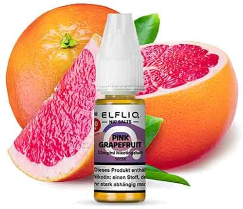 Elfliq by Elfbar Nikotinsalz Liquid Pink Grapefruit 20mg Elfliq by Elfbar Nikotinsalz Liquid Pink Grapefruit 20mg