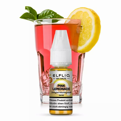 Elfliq by Elfbar Nikotinsalz Liquid Pink Lemonade 10mg Elfliq by Elfbar Nikotinsalz Liquid Pink Lemonade 10mg
