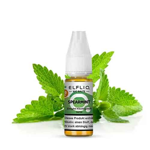 Elfliq by Elfbar Nikotinsalz Liquid Spearmint 10mg Elfliq by Elfbar Nikotinsalz Liquid Spearmint 10mg