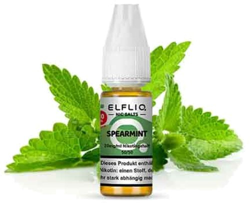 Elfliq by Elfbar Nikotinsalz Liquid Spearmint 20mg Elfliq by Elfbar Nikotinsalz Liquid Spearmint 20mg