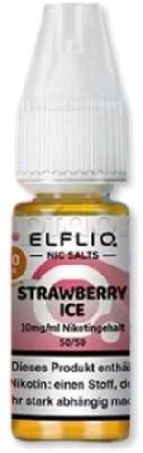 Elfliq by Elfbar Nikotinsalz Liquid Strawberry Ice 10mg