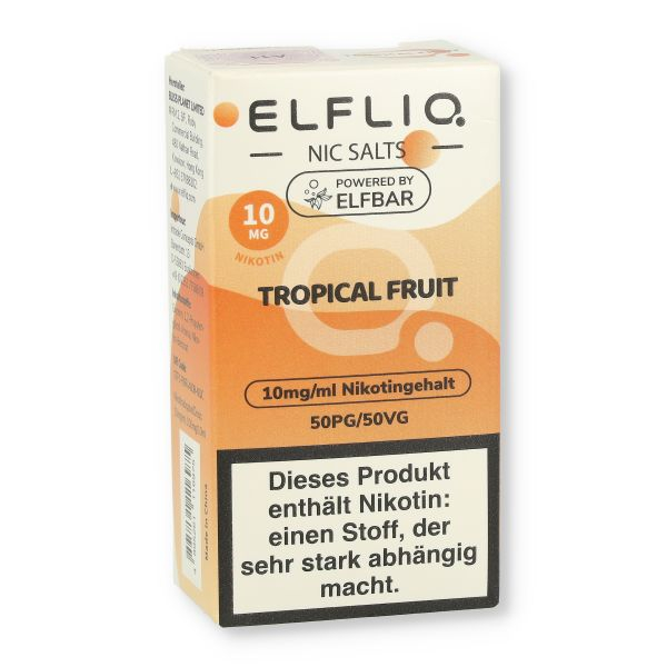 Elfliq by Elfbar Nikotinsalz Liquid Tropical Fruit 10mg