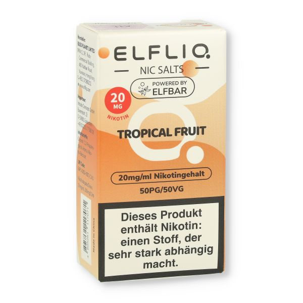 Elfliq by Elfbar Nikotinsalz Liquid Tropical Fruit 20mg