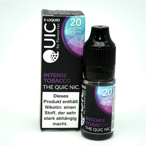 eLiquid Quic Nic Salt Intense Tobacco 20mg Nikotin eLiquid Quic Nic Salt Intense Tobacco 20mg Nikotin