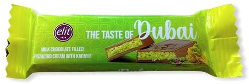 Elit Schokolade nach Dubai Art Riegel 30g Elit Schokolade nach Dubai Art Riegel 30g