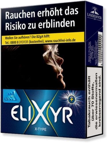 Elixyr Plus X-Type 25er Zigaretten