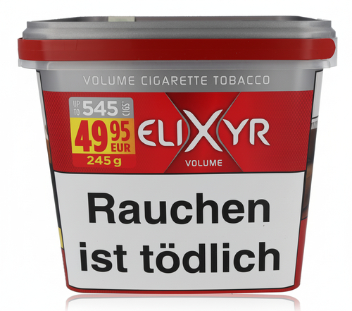 Elixyr Rot 245g Eimer Volumentabak