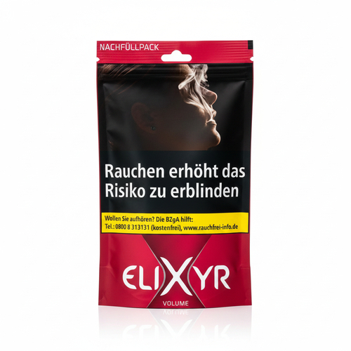 Elixyr Rot 95g Beutel Volumentabak