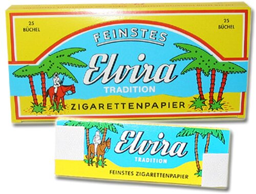 Elvira Zigarettenpapier 1x50 Blättchen Einzelpackung Elvira Zigarettenpapier 1x50 Blättchen Einzelpackung