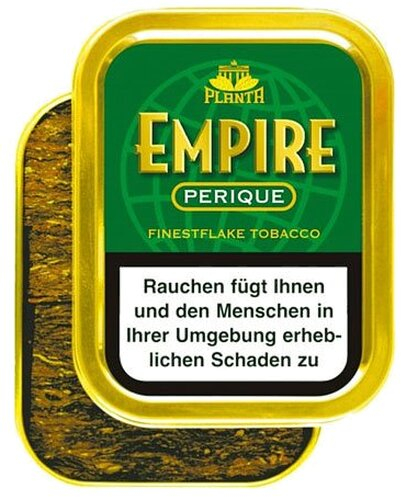 Empire Flake Perique Pfeifentabak 50g Dose (Artikel wird nicht mehr hergestellt) Empire Flake Perique Pfeifentabak 50g Dose (Artikel wird nicht mehr hergestellt)