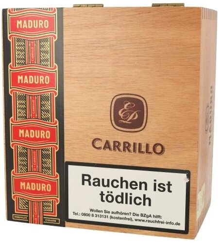E.P. Carrillo Essence Series Maduro Gordo Zigarren 24 Stk. E.P. Carrillo Essence Series Maduro Gordo Zigarren 24 Stk.