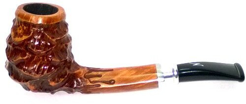 Erik Nordings Valhalla 304 Spigot Pfeife Braun Rustic Erik Nordings Valhalla 304 Spigot Pfeife Braun Rustic