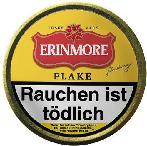 Erinmore Flake 50g Pfeifentabak Erinmore Flake 50g Pfeifentabak