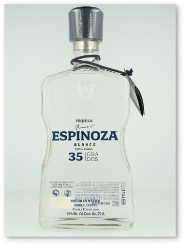 Espinoza Tequila Blanco Papel 35% Vol. Espinoza Tequila Blanco Papel 35% Vol.