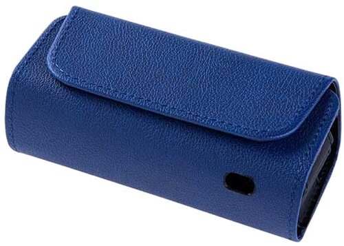Etui für IQOS Lederimitat Blau Etui für IQOS Lederimitat Blau