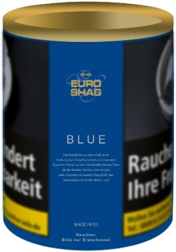 Euro Shag Zigarettentabak Blue (ehem. Halfzware) 110g Dose Feinschnitt