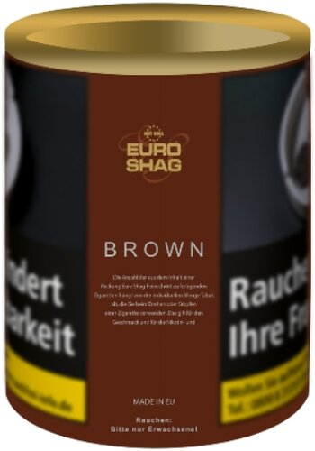 Euro Shag Zigarettentabak Brown 110g