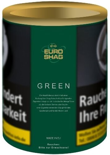 Euro Shag Zigarettentabak Green (ehem. Classic) 110g Dose Feinschnitt