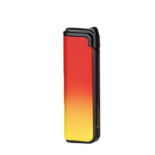 Eurojet Feuerzeug Metall matt Rainbow Rot-Gelb Eurojet Feuerzeug Metall matt Rainbow Rot-Gelb