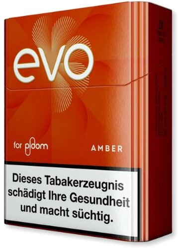 EVO Tabaksticks Amber 20 Stk