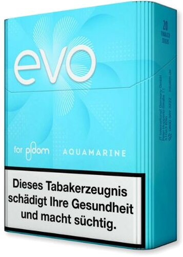 EVO Tabaksticks Aquamarine 20 Stk