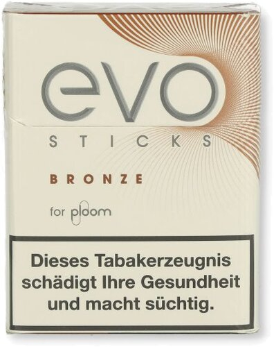 EVO Tabaksticks Bronze 20 Stk