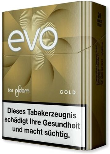 EVO Tabaksticks Gold 20 Stk