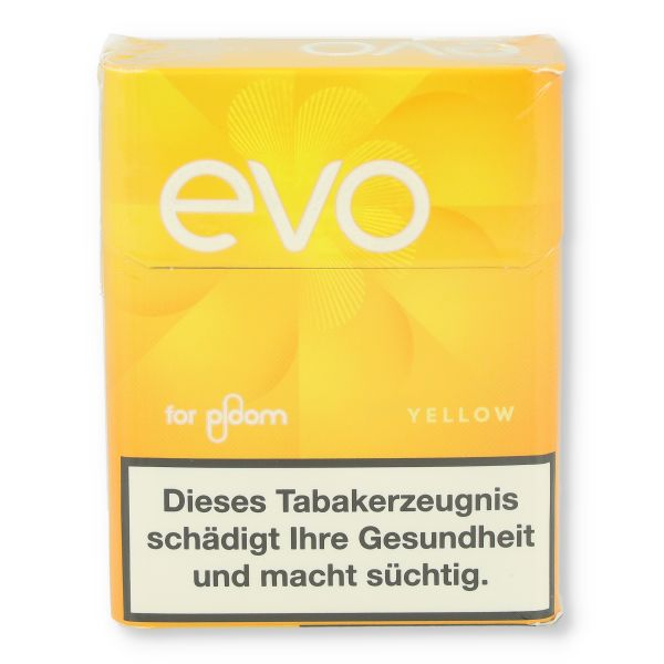 EVO Tabaksticks Yellow 20 Stk.