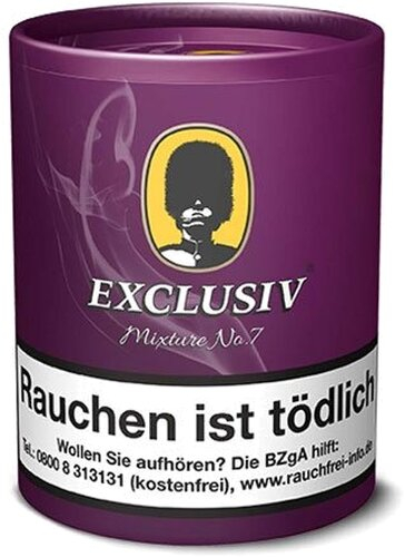 Exclusiv Mixture No 7 200g Dose Pfeifentabak Exclusiv Mixture No 7 200g Dose Pfeifentabak