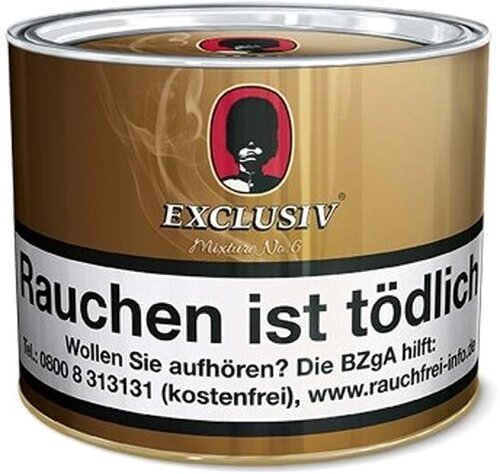 Exclusiv Mixture Tabak No 6 100g Pfeifentabak