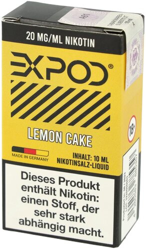 Expod Lemon Cake Nikotinsalz Liquid 20mg