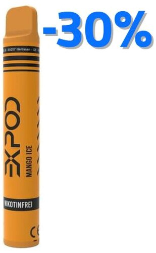 Expod Mango Ice Einweg E-Zigarette 0mg