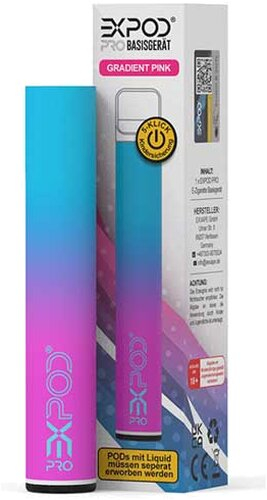 Expod Pro Basisgerät Gradient Pink Akkuträger Expod Pro Basisgerät Gradient Pink Akkuträger