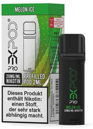 Expod Pro Melon Ice Prefilled Pod 20mg Expod Pro Melon Ice Prefilled Pod 20mg