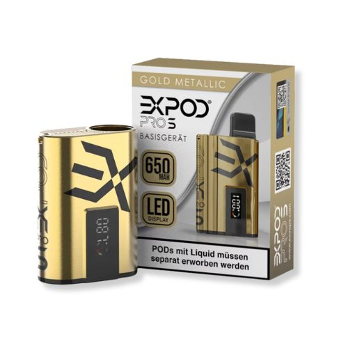 Expod Pro S Basisgerät 650 mAh Gold Metallic