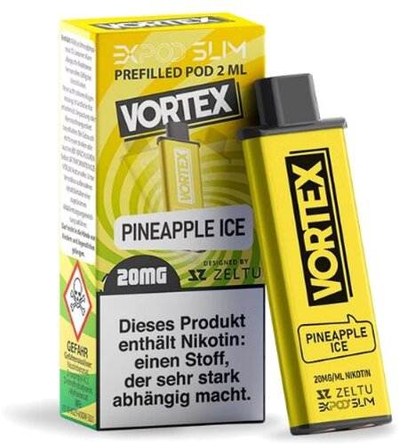 Expod Slim Prefilled Pod Vortex Pineapple Ice 20mg
