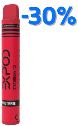 Expod Strawberry Ice Einweg E-Zigarette 0mg
