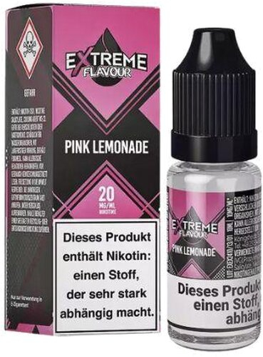 Extreme Flavour Hybrid Nicotinsalzliquid Pink Lemonade 20mg